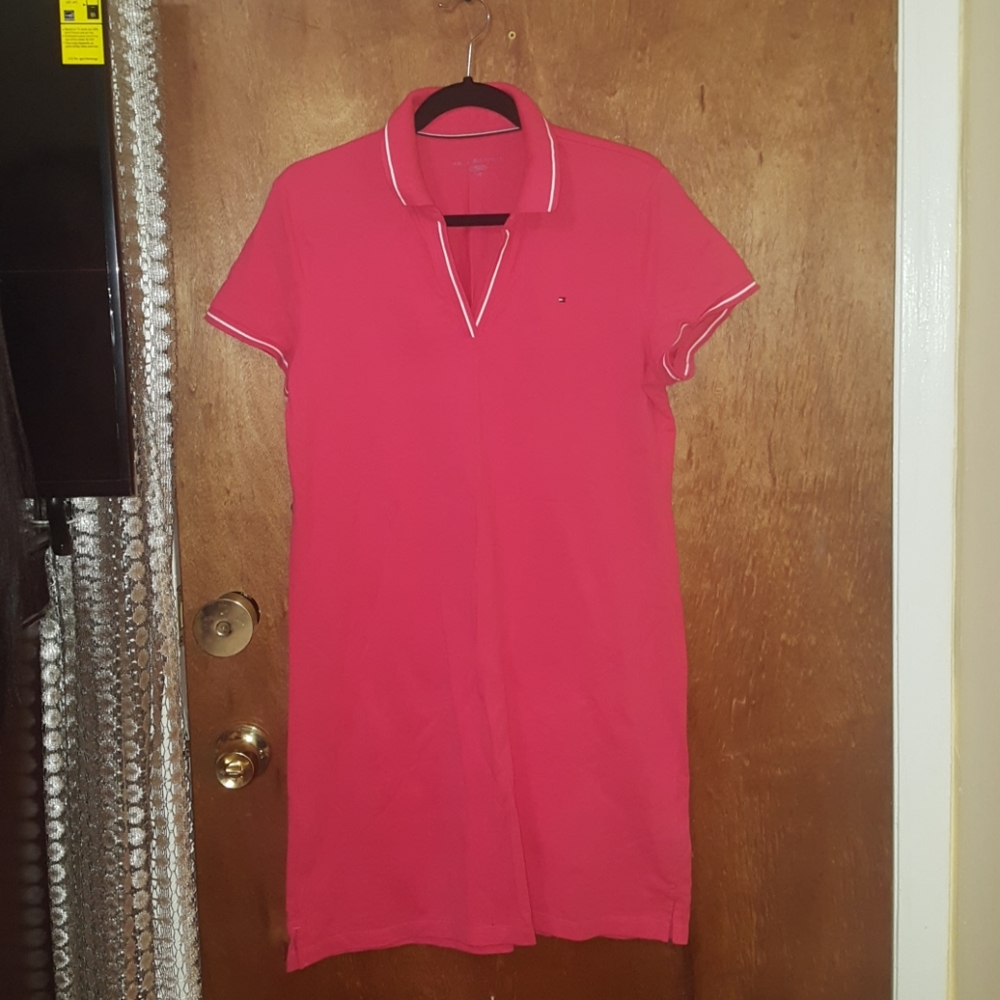 Tommy Hilfiger dress size large(selling as is)